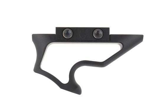 Fortis shift Short Angled Grip can be used as a hand stop
